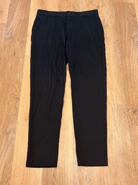 State and Liberty Men's Navy Dress Pants Sz 33 Performance Stretch Athletic Fit